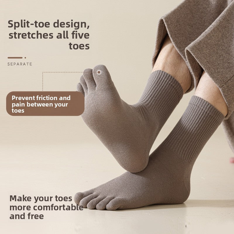 Men's five-finger socks