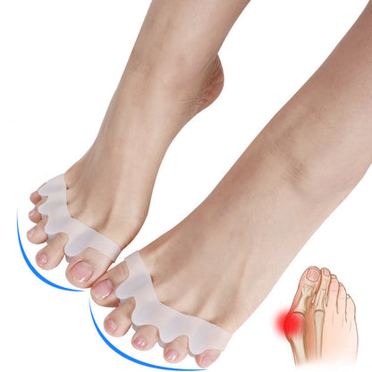 Five Hole Toe Separator Corrector for Hallux Valgus